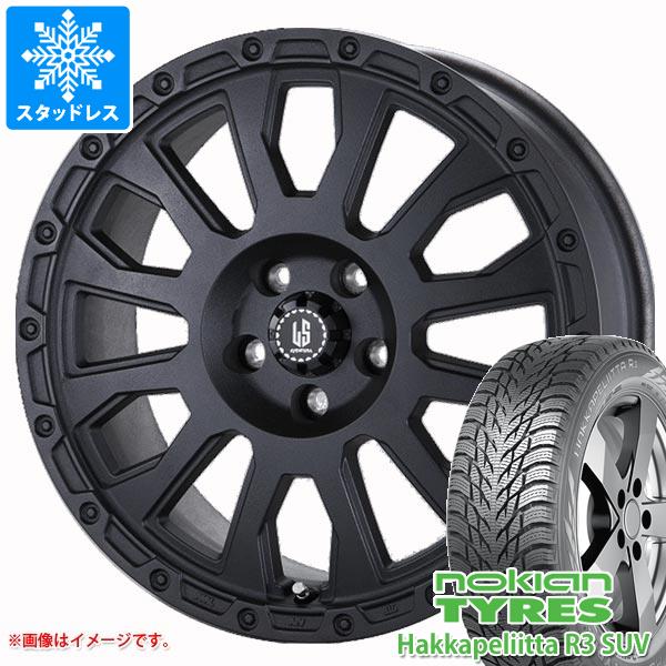 スタッドレスタイヤ ノキアン ハッカペリッタ R3 SUV 225/65R17 106R XL ＆ ラ・ストラーダ アヴェンチュラ 7.0-17 タイヤホイール4本セット225/65-17 NOKIAN Hakkapeliitta R3 SUV