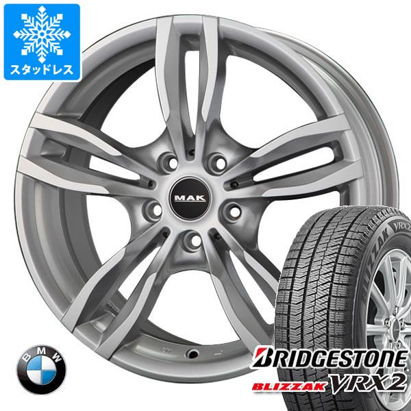 【タイヤ交換対象】BMW F32/F33 4シリーズ用 スタッドレス ブリヂストン ブリザック VRX2 205/60R16 92Q MAK ルフト タイヤホイール4本セット