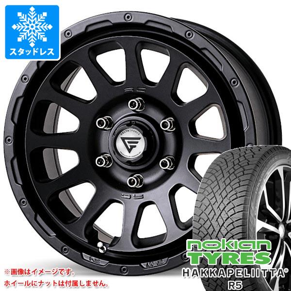 【タイヤ交換対象】ランドローバー ディフェンダー L663用 スタッドレス ノキアン ハッカペリッタ R5 SUV 275/55R20 117R XL デルタフォース オーバル タイヤホイール4本セット