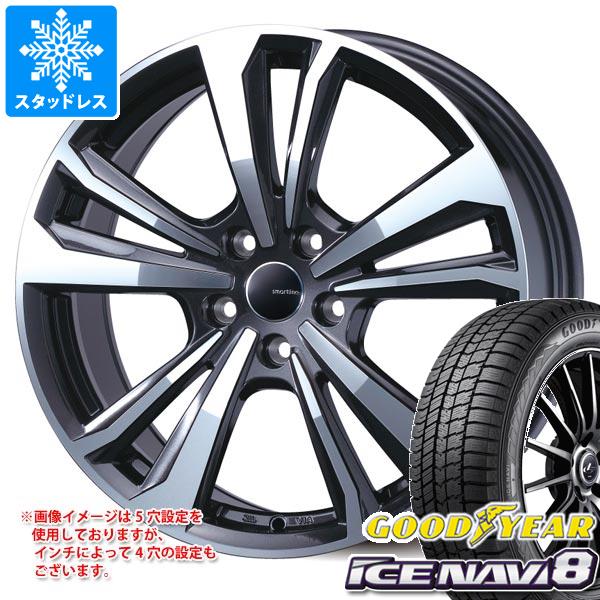 【タイヤ交換対象】メルセデスベンツ W213 Eクラス用 スタッドレス グッドイヤー アイスナビ8 245/45R18 100Q XL スマートライン 365 タイヤホイール4本セット