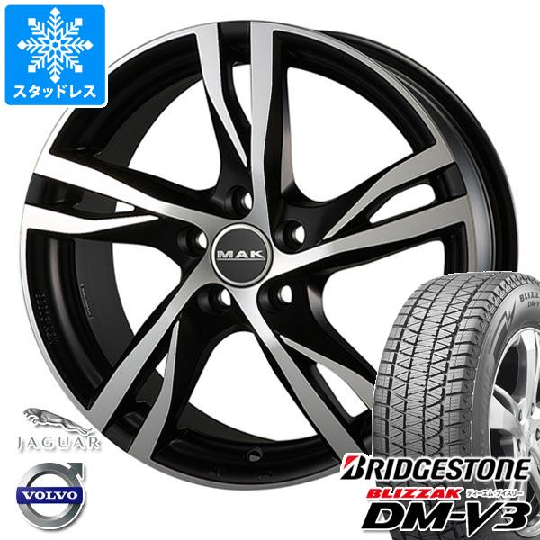 【タイヤ交換対象】ボルボ V90クロスカントリー PB/PD系用 スタッドレス ブリヂストン ブリザック DM-V3 245/45R20 103Q XL MAK ストックホルム タイヤホイール4本セット