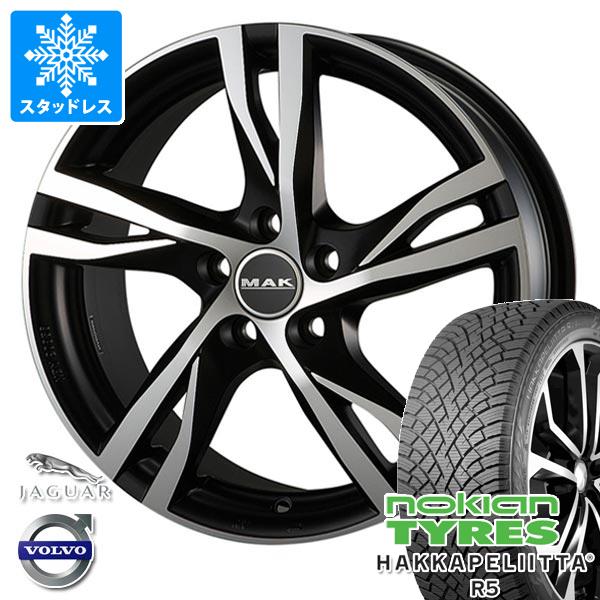 【タイヤ交換対象】ボルボ C40 XE400系用 スタッドレス ノキアン ハッカペリッタ R5 EV 235/45R20 100T XL MAK ストックホルム タイヤホイール4本セット