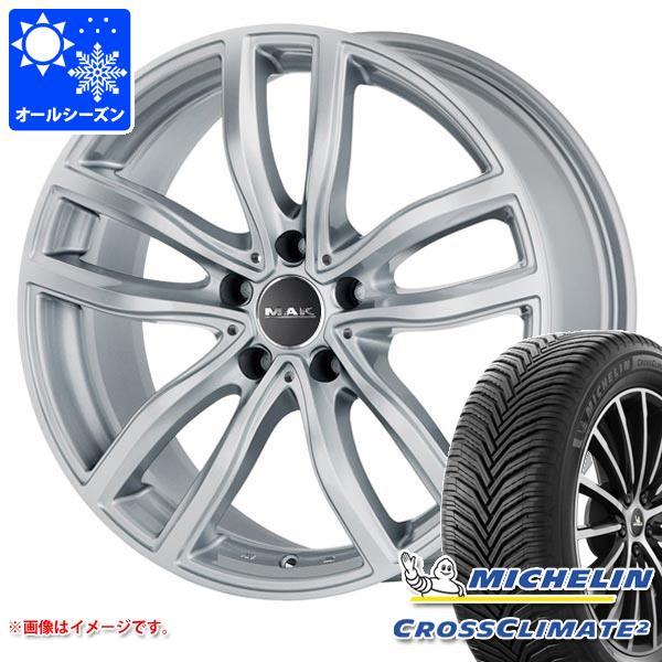 【タイヤ交換対象】BMW G42 2シリーズ用 オールシーズンタイヤ ミシュラン クロスクライメート2 225/50R17 98Y XL MAK ファー タイヤホイール4本セット