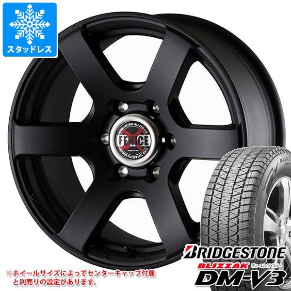 スタッドレスタイヤ ブリヂストン ブリザック DM-V3 265/65R17 112Q ＆ ドゥオール フェニーチェ クロス XC6 8.0-17 タイヤホイール4本セット265/65-17 BRIDGESTONE BLIZZAK DM-V3