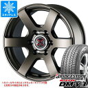 【タイヤ交換対象】T32エクストレイル用 スタッドレス ブリヂストン ブリザック DM-V3 225/70R16 103Q ドゥオール フェニーチェ クロス XC6 タイヤホイール4本セット