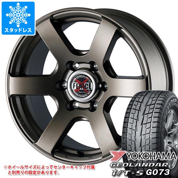 【タイヤ交換対象】スタッドレスタイヤ ヨコハマ ジオランダー I/T-S G073 215/60R17 96Q ＆ ドゥオール フェニーチェ クロス XC6 7.5-17 タイヤホイール4本セット215/60-17 YOKOHAMA GEOLANDAR I/T-S G073