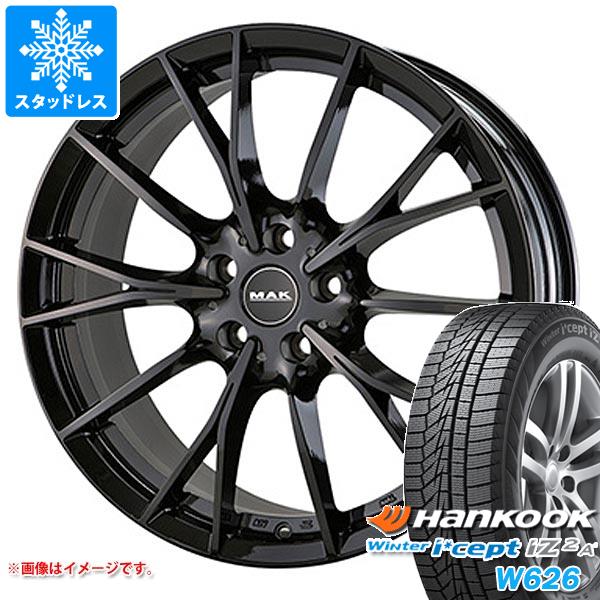 【タイヤ交換対象】BMW G26 i4用 スタッドレス ハンコック ウィンターアイセプト IZ2エース W626 225/55R17 97T MAK ファブリック タイヤホイール4本セット