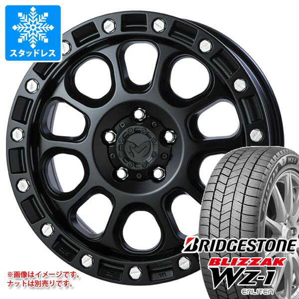 【タイヤ交換対象】ミツビシ アウトランダー GF/GG系用 スタッドレス ブリヂストン ブリザック WZ-1 215/70R16 100Q MKW M204 タイヤホイール4本セット