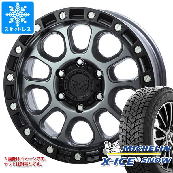 【タイヤ交換対象】ハイラックスサーフ215系用 スタッドレス ミシュラン エックスアイススノー SUV 265/65R17 112T MKW M204 タイヤホイール4本セット