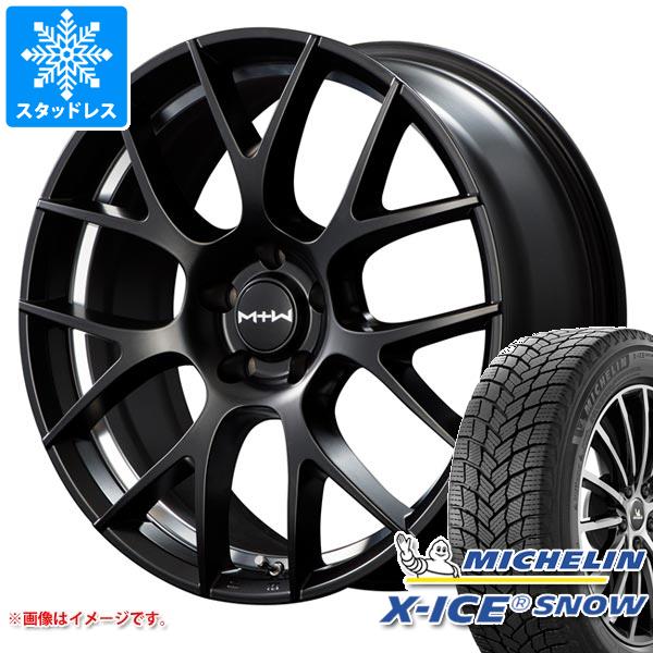 【タイヤ交換対象】テスラ モデル3用 2025年製 スタッドレス ミシュラン エックスアイススノー 235/45R18 98H XL MTW TW027 タイヤホイール4本セット