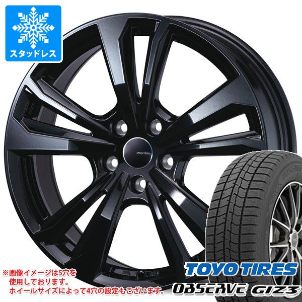 【タイヤ交換対象】MINI エースマン J05用 スタッドレス トーヨー オブザーブ ギズ3 205/55R17 95Q XL スマートライン 365 タイヤホイール4本セット