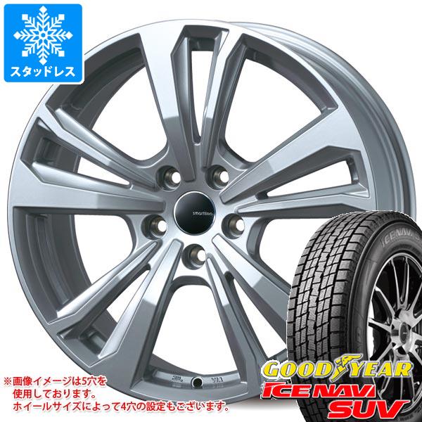 【タイヤ交換対象】ランドローバー レンジローバー イヴォーク LV系用 スタッドレス グッドイヤー アイスナビ SUV 235/60R18 107Q XL スマートライン 365 タイヤホイール4本セット