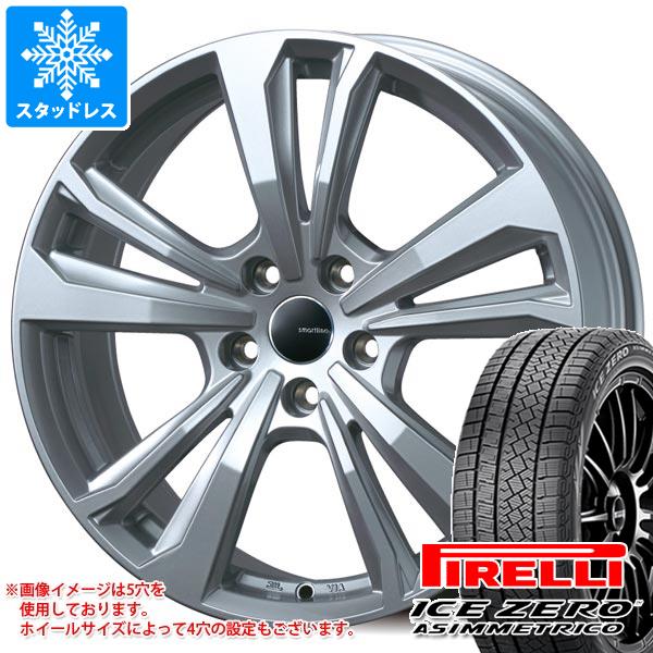 【タイヤ交換対象】メルセデスベンツ W213 Eクラス用 スタッドレス ピレリ アイスゼロアシンメトリコ 245/45R18 100H XL スマートライン 365 タイヤホイール4本セット