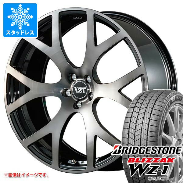 【タイヤ交換対象】ボルボ XC60 UB/UD系用 スタッドレス ブリヂストン ブリザック WZ-1 235/55R19 101Q VST タイプR6 フォージド タイヤホイール4本セット
