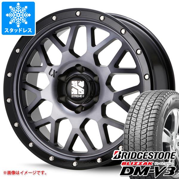 【タイヤ交換対象】ランドクルーザー300用 スタッドレス ブリヂストン ブリザック DM-V3 265/55R20 109Q MLJ エクストリームJ XJ04 タイヤホイール4本セット