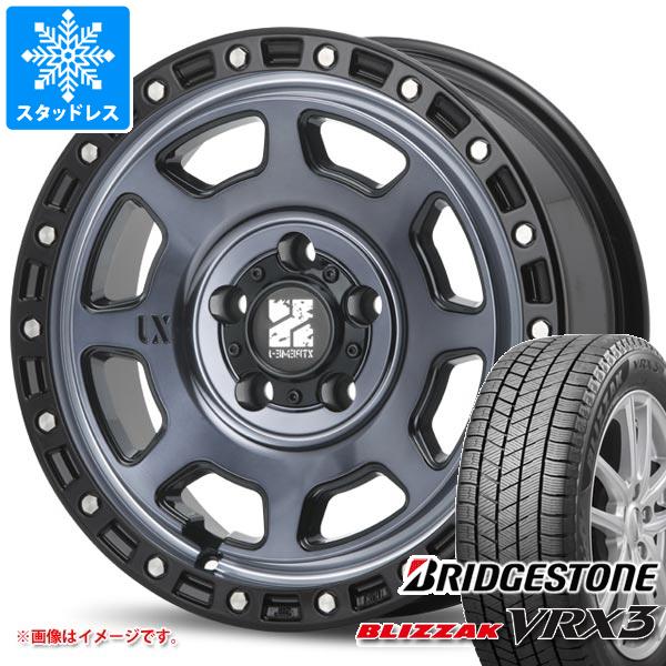 【タイヤ交換対象】T32エクストレイル用 スタッドレス ブリヂストン ブリザック VRX3 225/70R16 103Q MLJ エクストリームJ XJ07 タイヤホイール4本セット