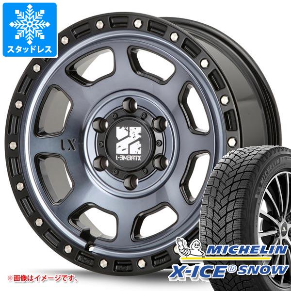 【タイヤ交換対象】FJクルーザー 10系用 スタッドレス ミシュラン エックスアイススノー SUV 265/70R17 115T MLJ エクストリームJ XJ07 タイヤホイール4本セット