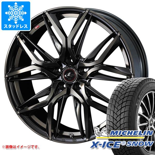 【タイヤ交換対象】スタッドレスタイヤ ミシュラン エックスアイススノー 195/65R15 95T XL ＆ レオニス LM 6.0-15 タイヤホイール4本セット195/65-15 MICHELIN X-ICE SNOW
