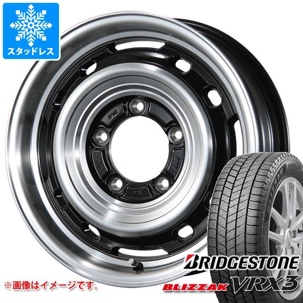 【タイヤ交換対象】5本セット ジムニー JB64W用 スタッドレス ブリヂストン ブリザック VRX3 215/70R16 100Q ランドフット XFG タイヤホイール5本セット