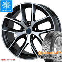 【タイヤ交換対象】テスラ モデルS用 スタッドレス コンチネンタル バイキングコンタクト7 245/45R19 102T XL MAK ボルテージFF タイヤホイール4本セット