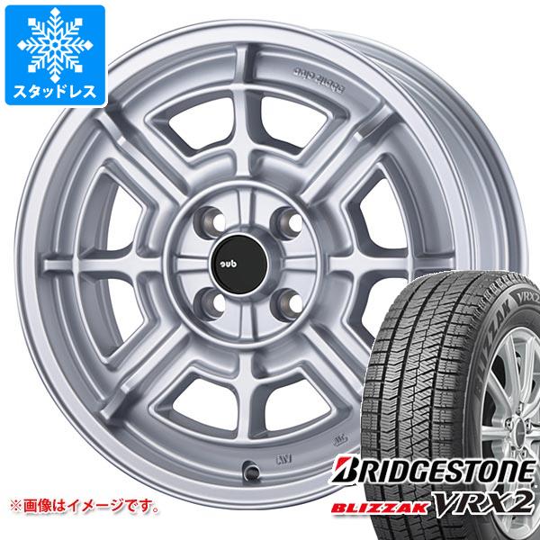 【タイヤ交換対象】フィアット アバルト500 312系用 スタッドレス ブリヂストン ブリザック VRX2 185/55R15 82Q アウトストラーダ アウトストラーダ デュエ タイヤホイール4本セット