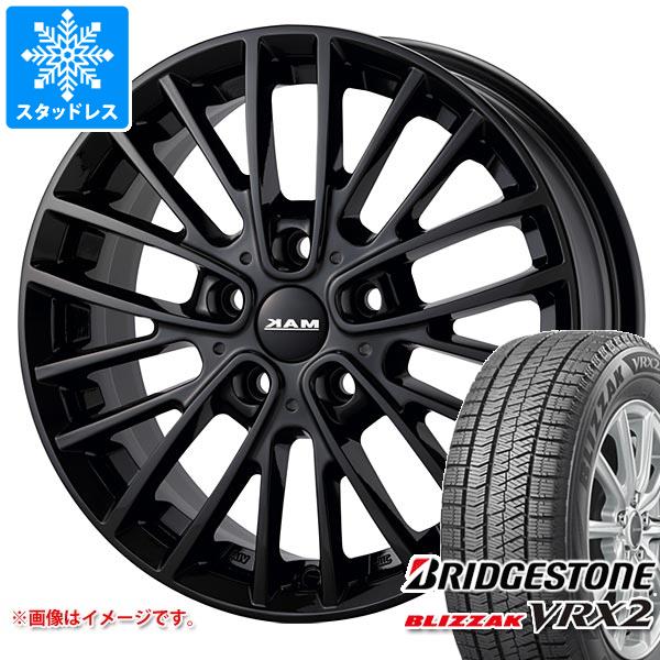 【タイヤ交換対象】MINI MINI クーパーEV J01用 スタッドレス ブリヂストン ブリザック VRX2 195/60R16 89Q MAK チェルシー タイヤホイール4本セット