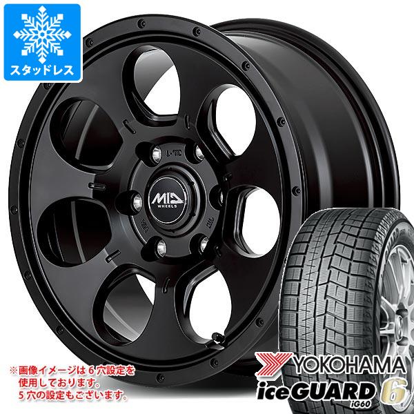 【タイヤ交換対象】T31エクストレイル用 スタッドレス ヨコハマ アイスガードシックス iG60 215/65R16 98Q ロードマックス マッドエージェント タイヤホイール4本セット