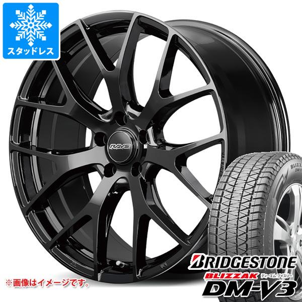 【タイヤ交換対象】クラウン スポーツ 36系用 スタッドレス ブリヂストン ブリザック DM-V3 235/50R20 104Q XL レイズ RS 2x7FT タイヤホイール4本セット