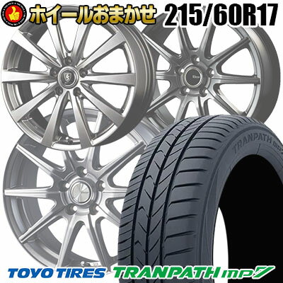 215/60R17 96H トーヨー タイヤ TRANPATH mp7 SELECT WHEEL ホイールおまかせ サマータイヤホイール4本セット【取付対象】