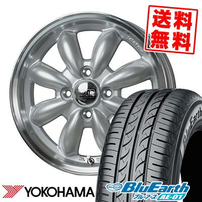 185/55R15 82V YOKOHAMA ヨコハマ BluEarth AE-01 LaLa Palm CUP2 ララパーム カップ2 サマータイヤホイール4本セット 【取付対象】