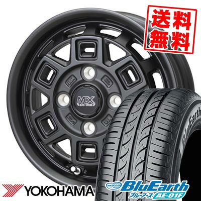 175/65R14 82S ヨコハマ BluEarth AE-01F MAD CROSS AEVER サマータイヤホイール4本セット 【取付対象】