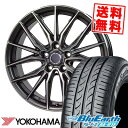 205/55R16 91V YOKOHAMA ヨコハマ BluEarth AE-01F Precious AST M4 プレシャス アストM4 サマータイヤホイール4本セット 【取付対象】