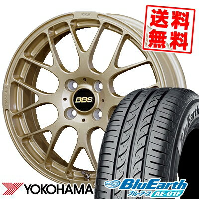 195/55R16 87V YOKOHAMA ヨコハマ BluEarth AE-01F ブルーアース AE01F BBS RP BBS RP サマータイヤホイール4本セット【取付対象】