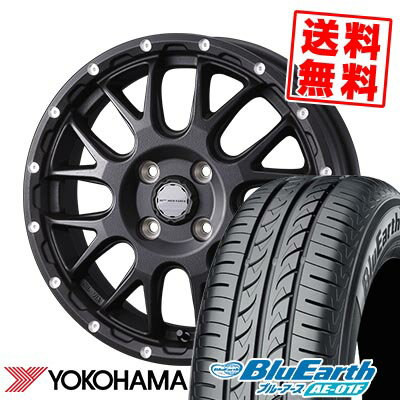 185/65R14 86S YOKOHAMA ヨコハマ BluEarth AE-01F MUDVANCE 08 マッドヴァンス08 サマータイヤホイール4本セット 【取付対象】