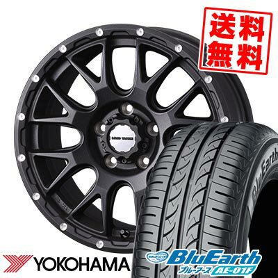 215/60R16 95H YOKOHAMA ヨコハマ BluEarth AE-01F MUDVANCE 08 マッドヴァンス08 サマータイヤホイール4本セット 【取付対象】