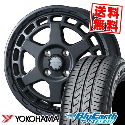 175/65R14 82S ヨコハマ BluEarth AE-01F MUDVANCE X Type S サマータイヤホイール4本セット 【取付対象】