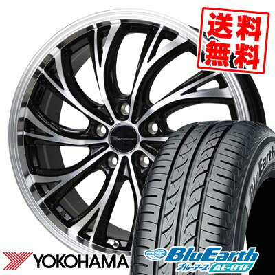 205/55R16 91V ヨコハマ BluEarth AE-01F Precious HS-2 サマータイヤホイール4本セット 【取付対象】
