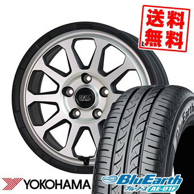 215/60R16 95H YOKOHAMA ヨコハマ BluEarth AE-01F MAD CROSS RANGER マッドクロス レンジャー サマータイヤホイール4本セット 【取付対象】