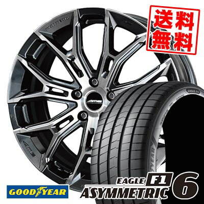 225/45R17 94Y XL グッドイヤー EAGLE F1 ASYMMETRIC 6 GALERNA FINURA サマータイヤホイール4本セット 【取付対象】