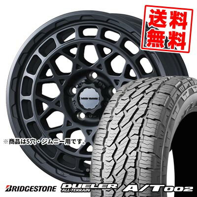 175/80R16 91S ブリヂストン DUELER A/T002 MUDVANCE X Type M サマータイヤホイール4本セット 【取付対象】