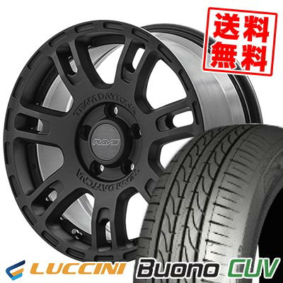 215/70R16 100H LUCCINI ルッチーニ Buono CUV RAYS TEAM DAYTONA D207 レイズ チームデイトナ D207 サマータイヤホイール4本セット 【取付対象】