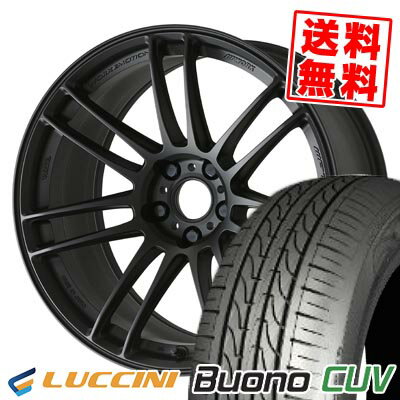 235/55R18 104V ルッチーニ Buono CUV WORK EMOTION ZR7 サマータイヤホイール4本セット 