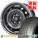 215/70R16 100H LUCCINI ルッチーニ Buono CUV LANDFOOT XFG ランドフット XFG サマータイヤホイール4本セット 【取付対象】