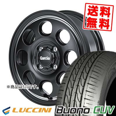 215/65R16 102V ルッチーニ Buono CUV Garcia Palm8 サマータイヤホイール4本セット 【取付対象】