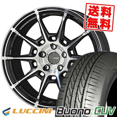 225/65R17 102V LUCCINI ルッチーニ Buono CUV GALERNA REFINO ガレルナ レフィーノ サマータイヤホイール4本セット 【取付対象】