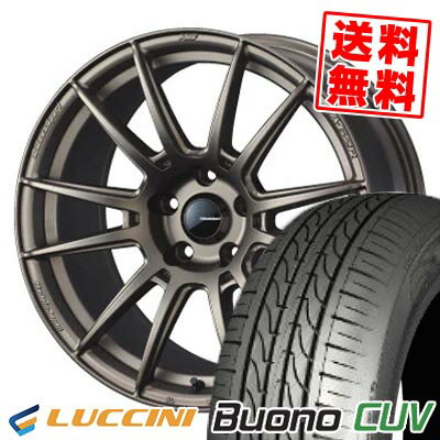 235/55R18 104V ルッチーニ Buono CUV WedsSport SA-62R サマータイヤホイール4本セット 