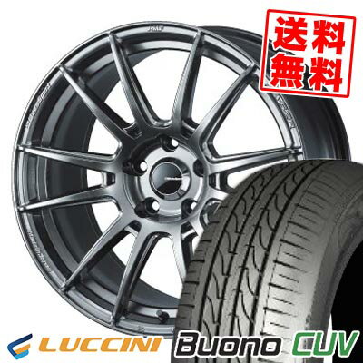 235/55R18 104V ルッチーニ Buono CUV WedsSport SA-62R サマータイヤホイール4本セット 