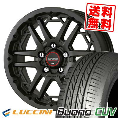 215/65R16 102V ルッチーニ Buono CUV WORK CRAG T-GRABIC3 サマータイヤホイール4本セット 【取付対象】
