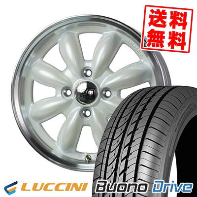 185/55R15 82V ルッチーニ Buono Drive LaLa Palm CUP2 サマータイヤホイール4本セット 【取付対象】