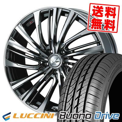 205/55R16 91V ルッチーニ Buono Drive LEONIS FR サマータイヤホイール4本セット 【取付対象】